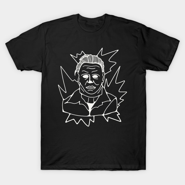 Micheal myers T-Shirt by Autistique